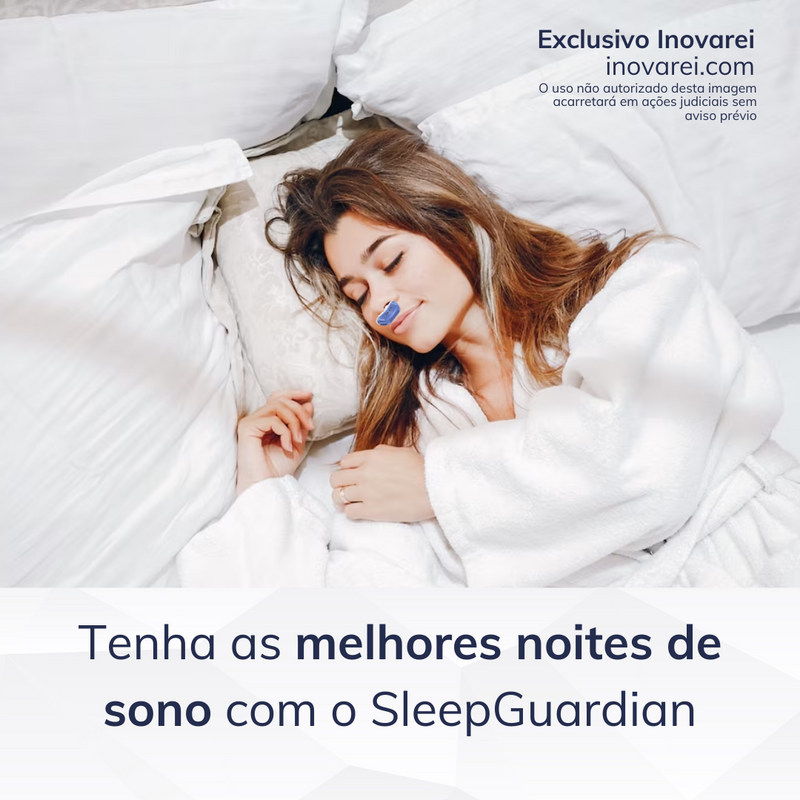 Dispositivo Eletrônico Mini-CPAP Anti-Roncos SleepGuardian® Original