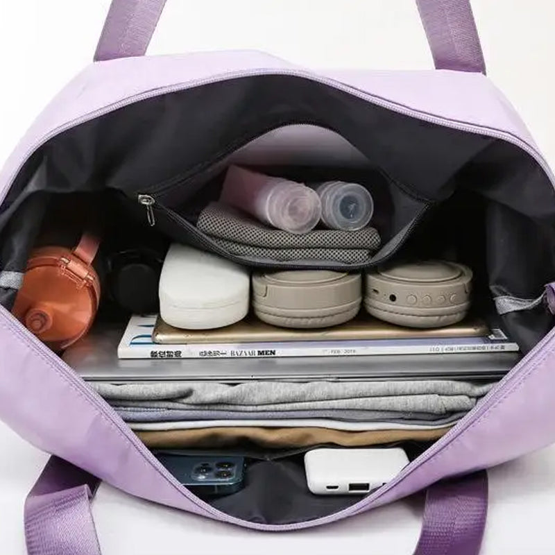 Bolsa Compacta 3 em 1 para Viagens FoldingBag® de uma Necessaire a uma Mala em Segundos