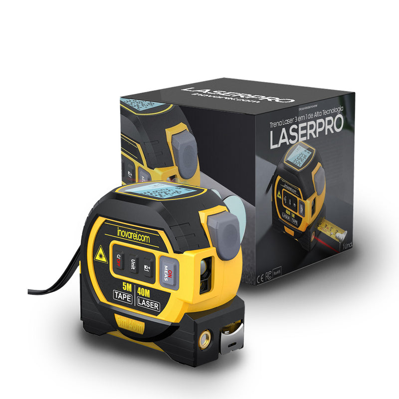 Trena Laser 3 em 1 de Alta Tecnologia LaserPro