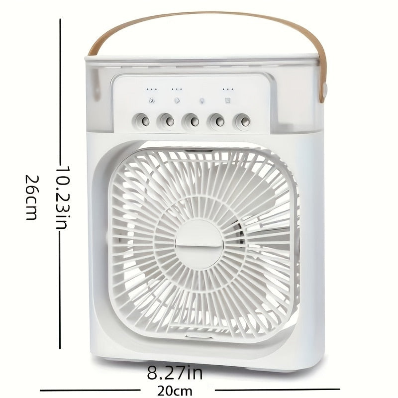 Mini Ar Condicionado Portátil FreshAir® Plus com Ventilador e Umidificador