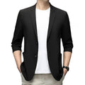 Blazer Casual SandWood em Seda Gelo