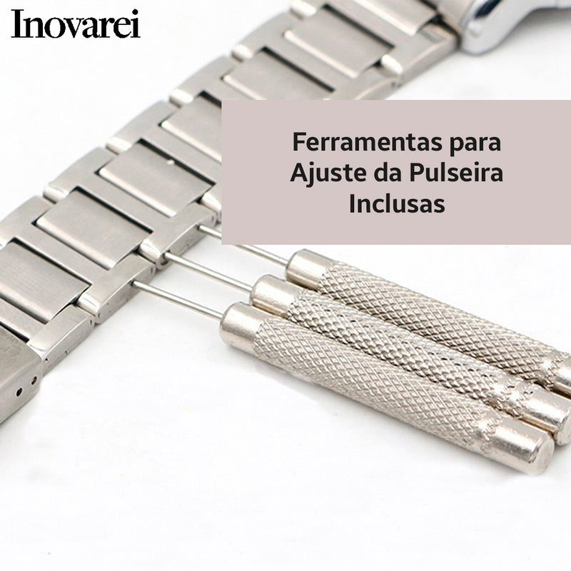 Relógio WWOOR Masculino Quartz Resistente À Água