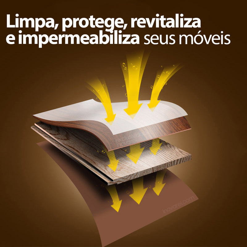 Revitalizador de Madeiras 3 em 1 BeeWax®