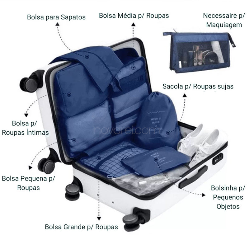 Organizador de Malas de Viagem Premium SmartBag ®